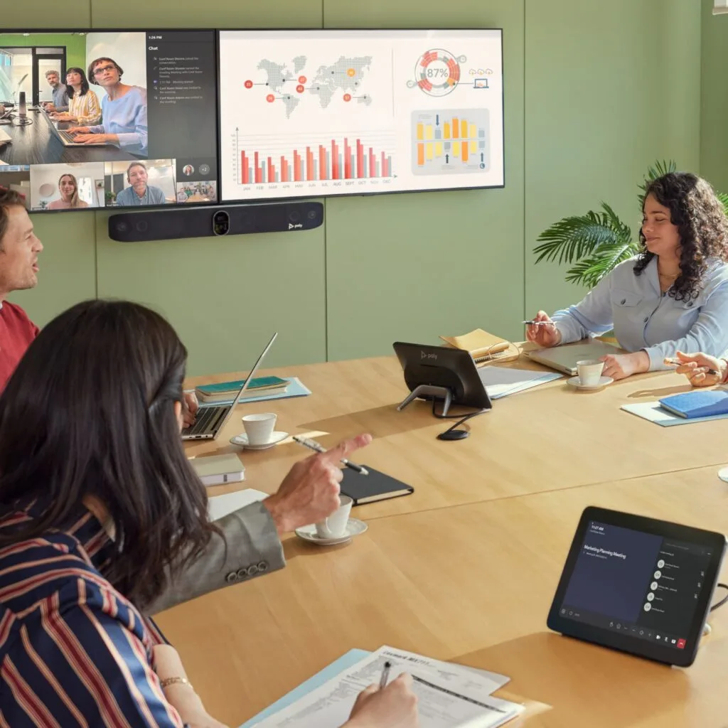 modern meeting room hybrid meeting teams rooms | Teams Rooms